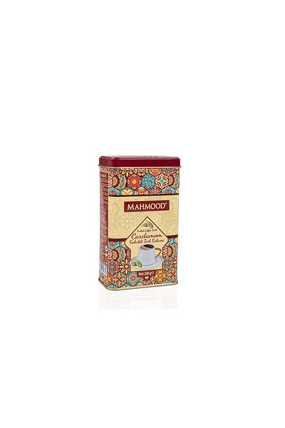 Mahmood Turkish Coffee Tin Can with Cardamom 200 Grams