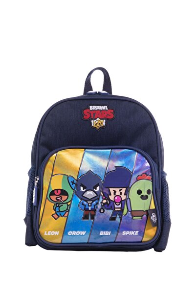 Me Çanta Polyester Multicolored Boy's Backpack 21961 Brawl Stars