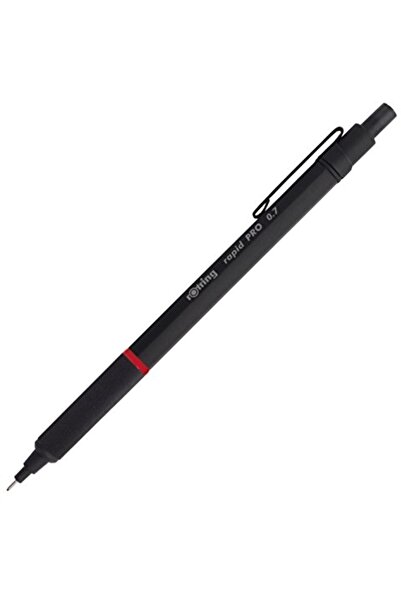 Rotring قلم رصاص ميكانيكي رابيد برو، أسود، 0.7 ملم،