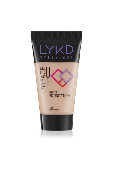 lykd Velvety, Matte Foundation 106