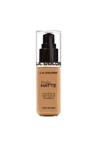 L.A Colors Liquid Formula, Truly Matte Foundation Warm Honey