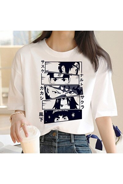 GALASHOP تي شيرت جرافيك أنيمي ناروتو كاكاشي Mod788