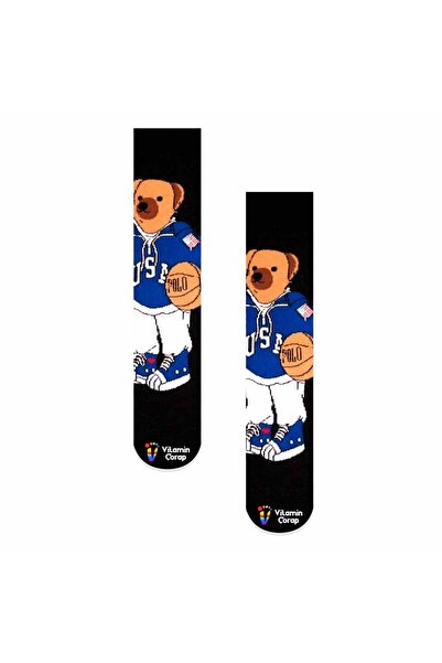 Limmon Store جوارب ملونة من بولو بير