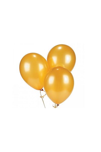RÖNESANS PARTİ Metallic Gold Balloon 20pcs