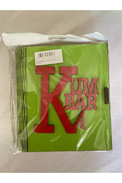 Özpak Kitap Şeklinde Ahşap Kumbara