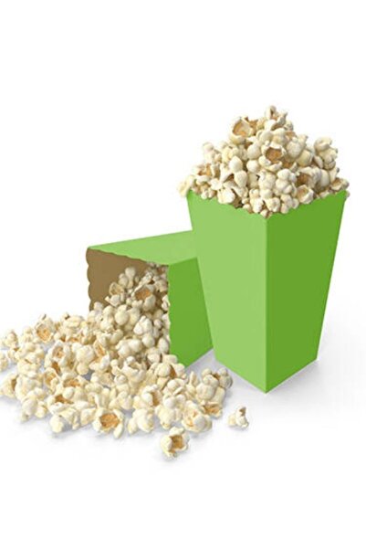 Ceylin علبة فشار بوب كورن باللون الأخضر الداكن متوافقة مع مفهوم سفاري باللون ...