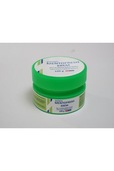 ZooTech Mentofresh Deri Ve Bakım Kremi 100 Gr Tüm Hayvanlarda