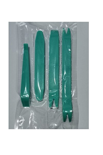 İthal Araç Oto Teyp Torpido Plastik Aksam Trim Sökme Aparatı 4 'lü Set