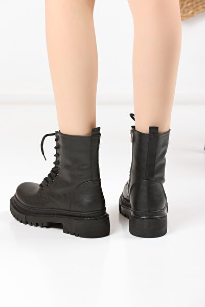 en7 Чорні жіночі черевики 2155