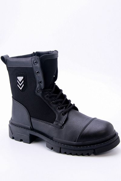 en7 Μαύρες μπότες Unisex 2100
