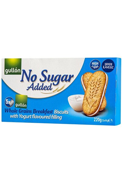 Gullon Yoğurt Dolgulu Şekersiz Bisküvi 220 gr