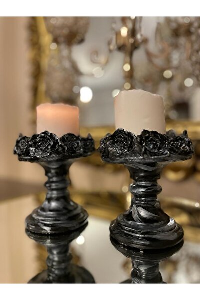 busraconcept Şamdan Mumluk 2 Li Set