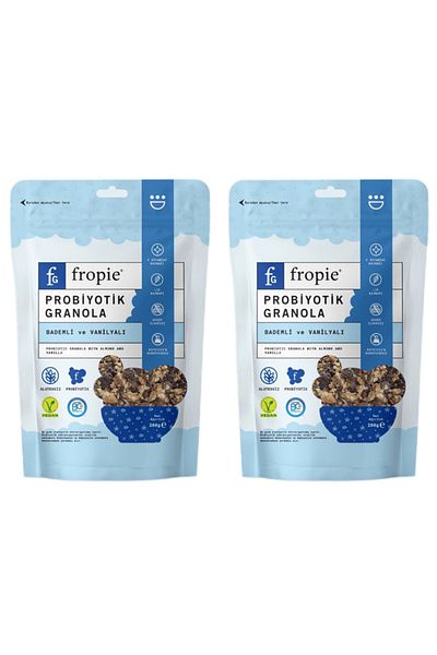 FROPİE Almond & Vanilla Probiotic Granola 200 Gr