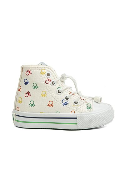 Benetton ® |   Bn-30778 - 3394 Alb - Pantofi sport pentru copii