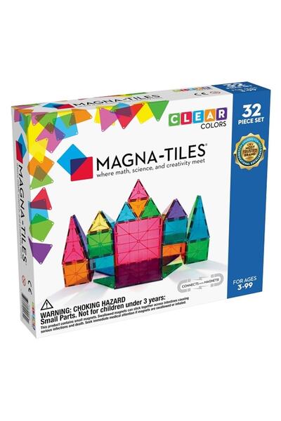 DIGERUI Magna-tiles Clear Color 32 Parça