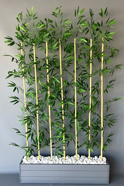 YAPAY ÇİÇEKÇİNİZ Antrasit Renkli 170 Cm Yapay Seperatör