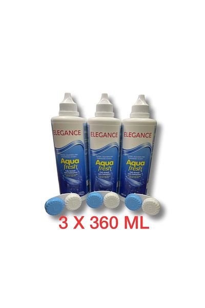 Elegance 360 ml Lens Cleaning Water 3 Pack