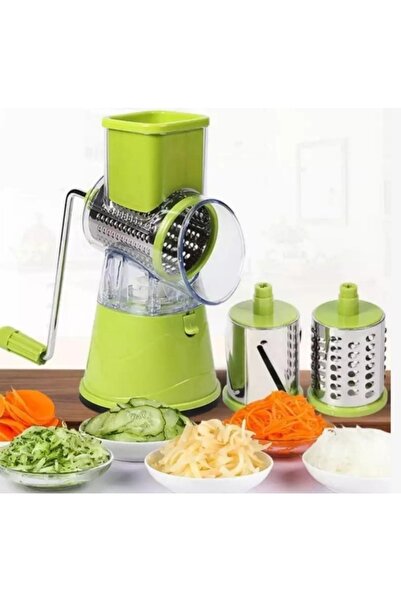 Genel Markalar Wenken Çevirmeli 3 Farklı Bıçak Başlıklı Rende