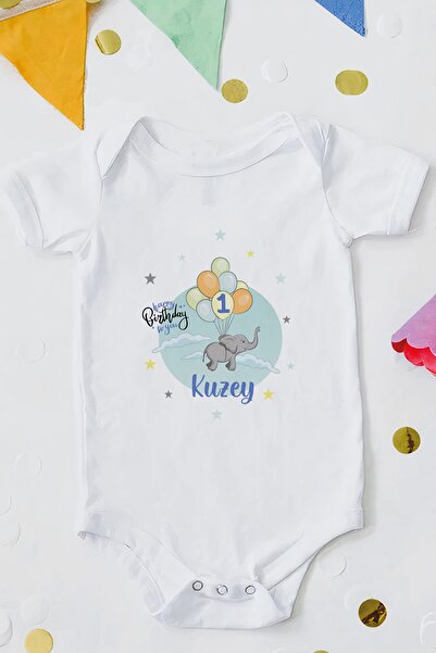 Homamia 1 Yaş Doğum Günü Body Zıbın