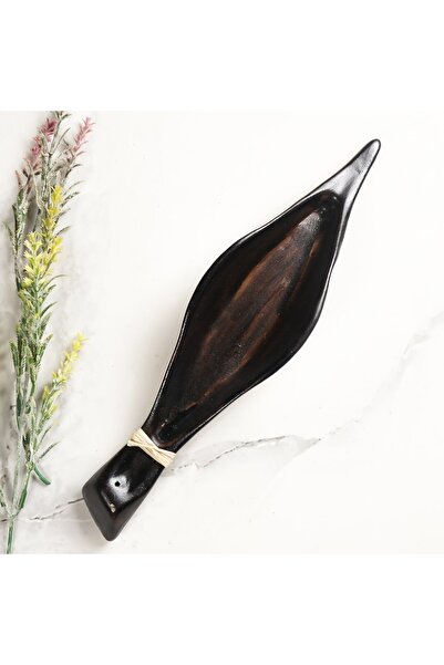 Mitr Yaprak Temalı Seramik Çubuk Tütsülük