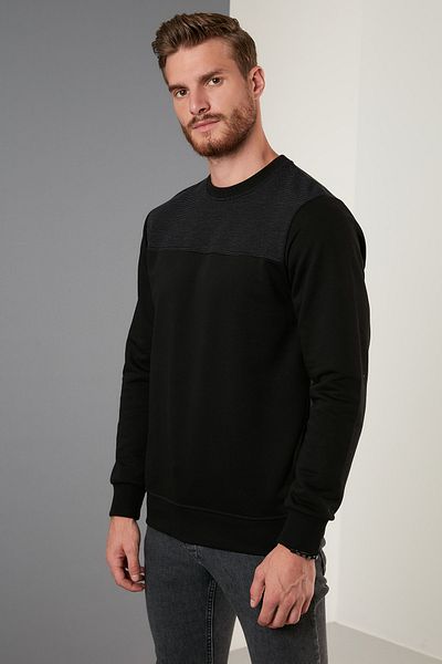 Buratti Cotton Crew Neck Slim Fit Sweat Men's Sweat 5905033