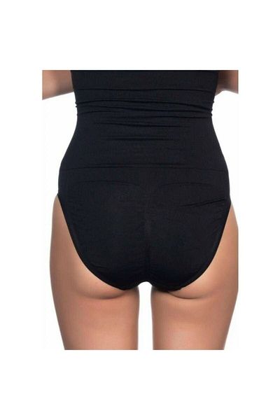 Cecimer Women's Black Seamless Double Slip Corset, Size Down 1 Size