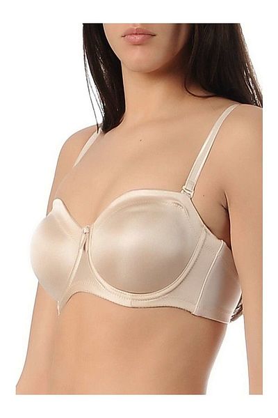 Yeni İnci Γυναικείο Skin Strapless Underwire Compressor Bra 1680