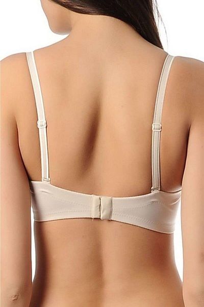 Yeni İnci Μπεζ Minimizer Un Supported Strapless Bra Νέα σεζόν