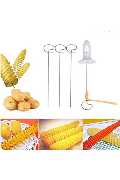 Genel Markalar **(3adet)** Wenken Spiral Patates Dilimleyici| New Year