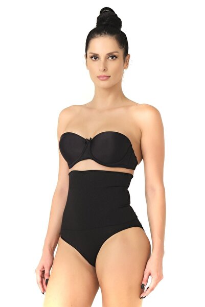 Cecimer 1 veličina smanjene bešavne gaćice sa visokim strukom, dvostruke kors...