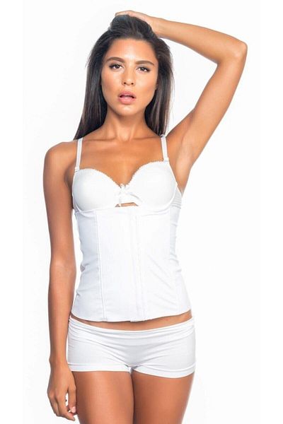 Cecimer 2865 Corset cu talie cu suport dublu, mărime redusă 1, negru