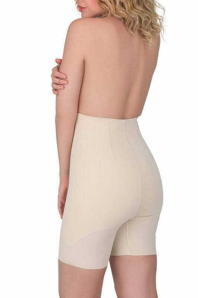 Cecimer Corset cu talie înaltă de damă din dantelă albă tăiat cu laser 2832, mărime în jos 1 mărime