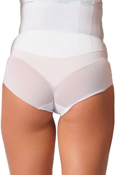 Cecimer Corset alb pentru damă, cu tul învelit cu laser, mărimea în jos 1, mărimea 2945b