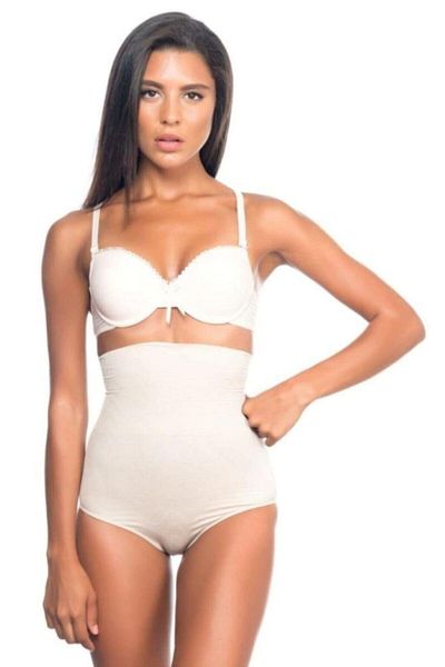 Cecimer 2813 Stomach Toning Slip Corset, Reduces 1 Size, Does Not Leave Marks