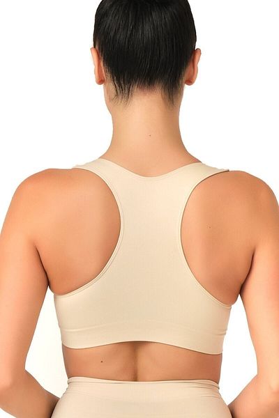 Cecimer 1 size smaller, firmer sports bra