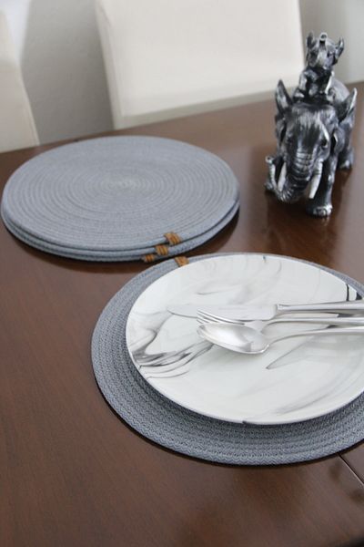 Hediyeninellitonu 4 placemats, plate set, plate coaster, runner