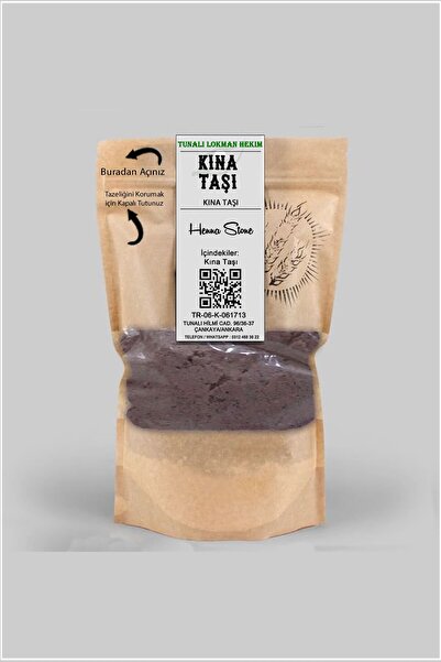 Tunalı Lokman Hekim Kına Taşı 10 Gr + 100 Gr Saf Kına