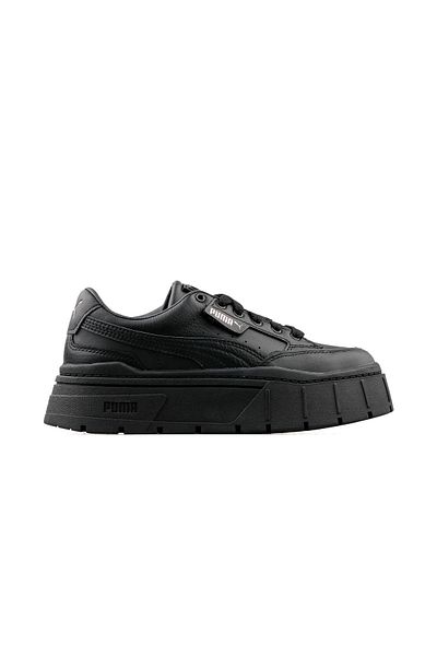 Puma Mayze Stack Lthr Wns Women's Casual Shoes38441202 Black