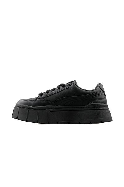 Puma Mayze Stack Lthr Wns Women's Casual Shoes38441202 Black