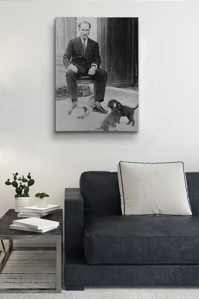 Sennight Atatürk Kanvas Tablo Dekoratif Atatürk Portre Tablo 109