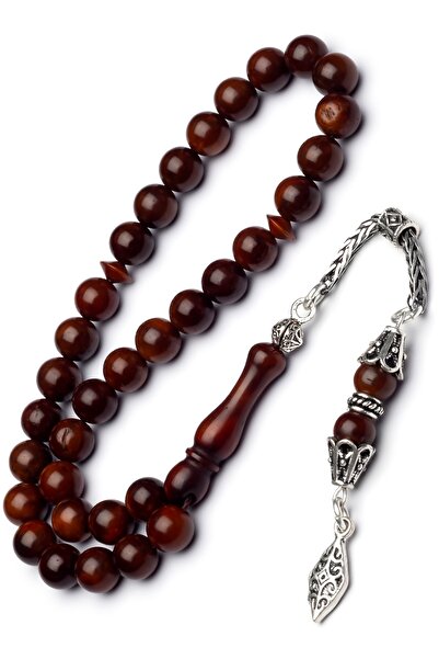 OTTOTESBİH Ασημένια φούντα χάντρας προσευχής Kuka μέχρι τον καρπό