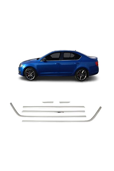 Genel Markalar Otomotiv Skoda Octavıa A7 2015 > Cam Çıtası 6 Parça Paslanmaz ...