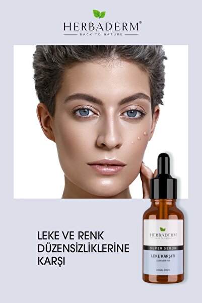 Herbaderm Süper Serum (lumiskin %4) Leke Karşıtı 30 ml X2
