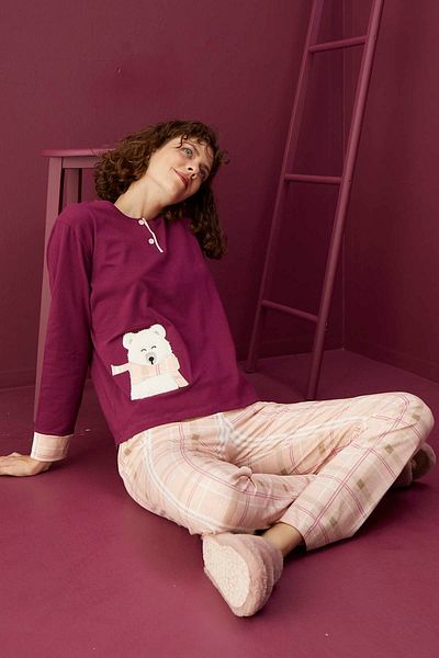 ELİTOL Cotton Lycra Pajama Set
