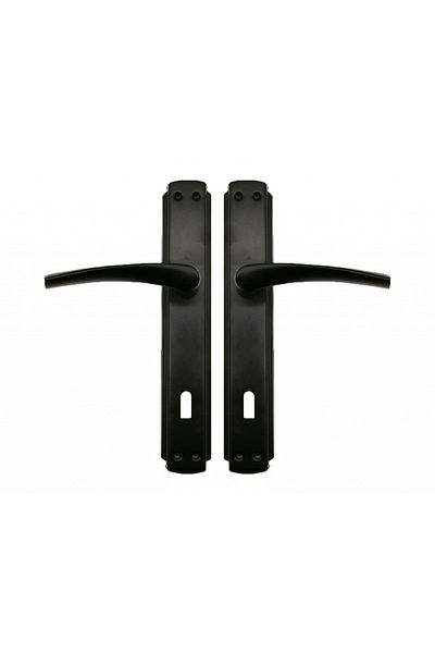 ARON Brawo Handle Mirrored Matte Black (ODA) Door Handle