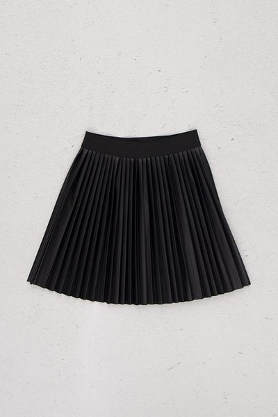 DMB BOYS & GIRLS 9017 Fusta Copii Fata Piele Neagra - 10-11 Ani Dmb