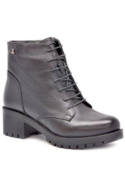 Venüs 3312k Bot Kadın Postal Hakiki Deri Içi Polar