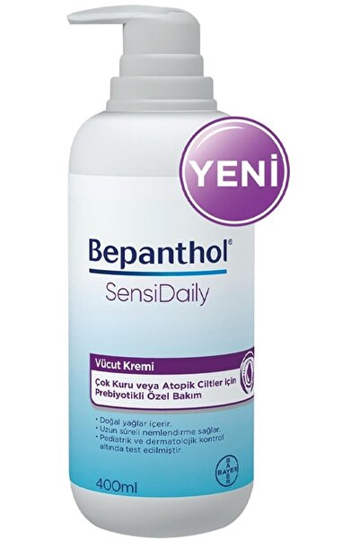 Bepanthol Sensidaily Vücut Süper El Kremi 400 ml