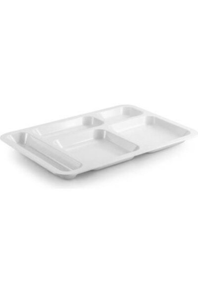 Gül 6 Adet Self Servis Tablot Tabağı Polikarbon