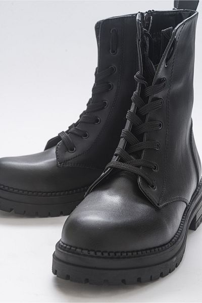 LuviShoes Dámské boty Singa Black Skin